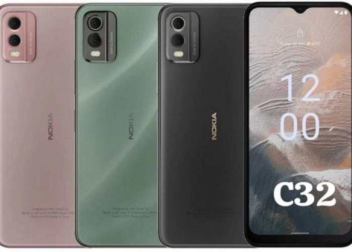 Nokia C32 Smartphone Entry-Level Dukung Performa Multitasking Harian, Harga Terjangkau yang Ramah Kantong