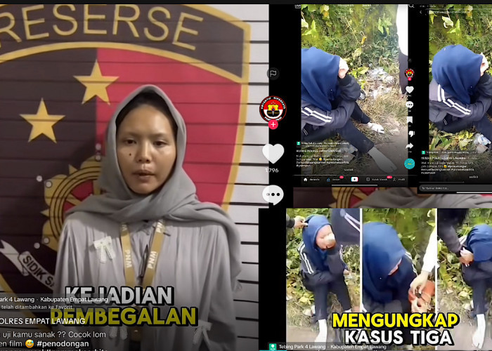 Ternyata Rekayasa Pegawai Wanita Bank Mekar Tebing Tinggi Dibegal Rp80 Juta, Cocok Jadi Artis Film 