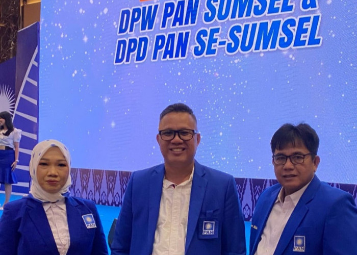 Resmi Dilantik Zulhas, DPD PAN Ogan Ilir Siap Dukung 4 Besar Nasional dan Masuk 3 Besar di Sumsel