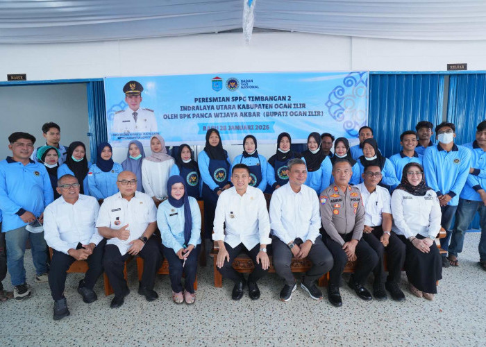 Bupati Ogan llir Resmikan Dapur MBG Timbangan 2, Berharap Dukung Terwujudnya Generasi Sehat