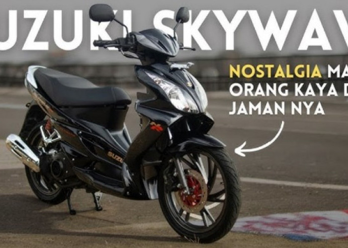 Dulu Diremehkan, Suzuki Skywave Skutik Gambot Lawas Kini Kembali Jadi Buruan, Ini Alasannya? 