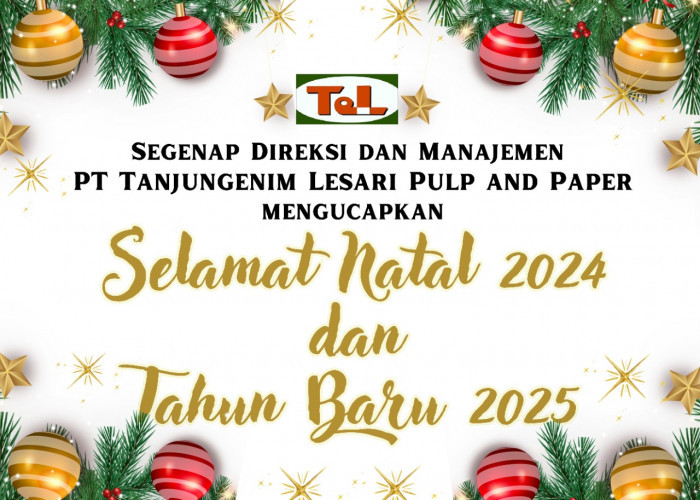 PT TeL Mengucapkan Selamat Natal 2024 dan Tahun Baru 2025