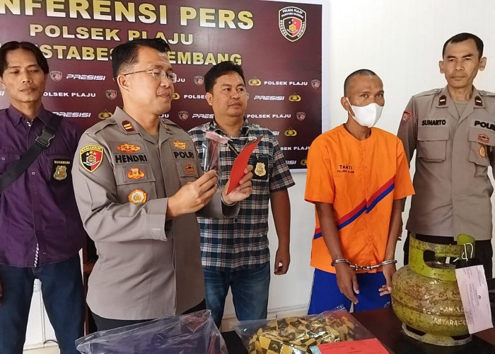 Residivis Curanmor Ditangkap Kasus Rampas Handphone di Plaju