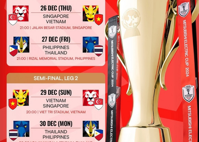 KEJUTAN di Semifinal ASEAN Championship Mitsubishi Electric Cup 2024, Filipina dan Vietnam Unggul Leg Pertama