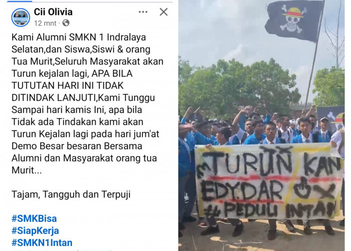 Orang Tua Siswa & Alumni SMKN 1 Indralaya Selatan Ogan Ilir, Ancam Demo Besar-Besaran, Jika Tuntutan Diabaikan