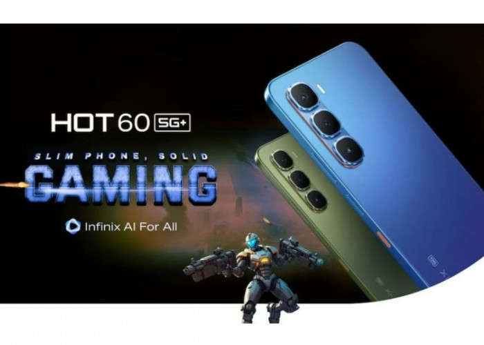 Infinix HOT 60 5G+ Hadirkan Performa Kencang, Desain Stylish dan Harga Ramah Kantong!