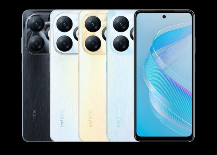 Infinix Smart 8 Pro : HP 1 Jutaan Layar 6,6 Inci Resolusi HD+ dan Refresh Rzate 90Hz