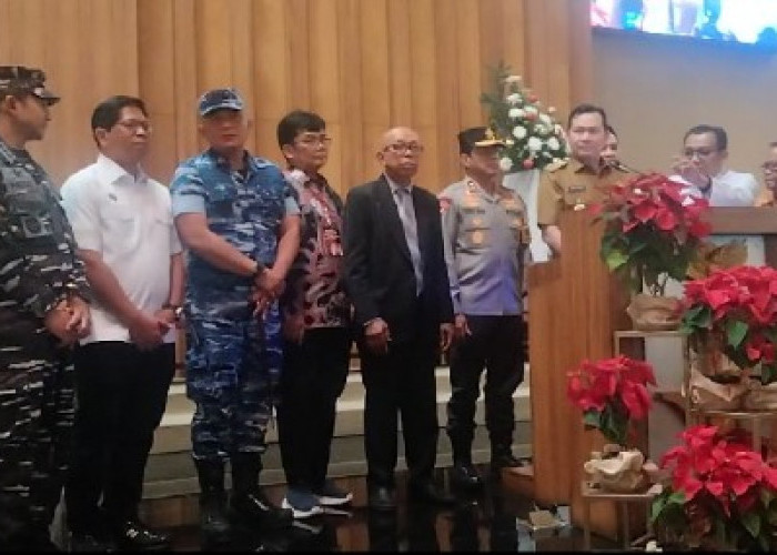 Jelang Malam Nisa Natal, Pj Gubernur Elen Setiadi Monitoring Gereja dan Pos Pam Lilin 2024 