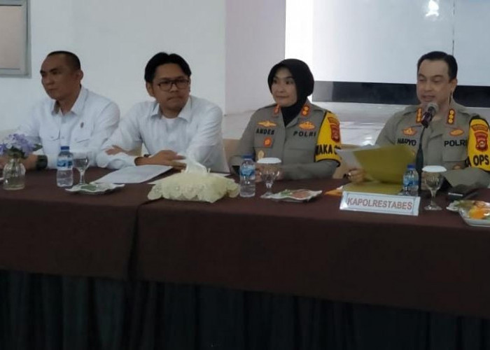 Polrestabes Palembang Gelar Rilis Akhir Tahun 2024, Kasus Pembunuhan dan Curanmor Meningkatkan Drastis 