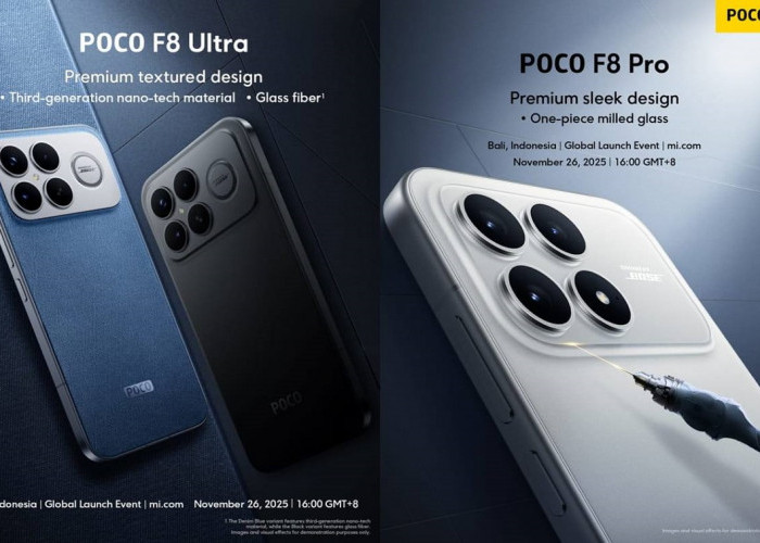 POCO F8 Ultra dan POCO F8 Pro Meluncur di Indonesia, Simak Bocoran Spesifikasinya
