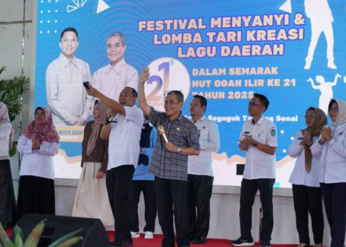 Kolaborasi DPMPTSP Ogan Ilir dan Sejumlah OPD, Sukses Gelar Festival Menyanyi & Lomba Tari Kreasi Lagu Daerah 