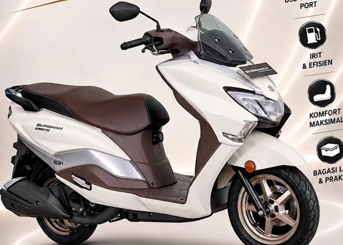 Yang Ditunggu Burgman 150 Tapi yang Datang Malah Penyegaran Warna Baru Burgman Street 125 EX
