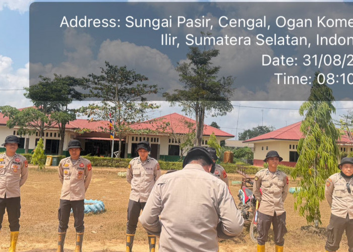 Operasi Aman Nusa II, Subsatgas Polsek Cengal Intensifkan Patroli Karhutla