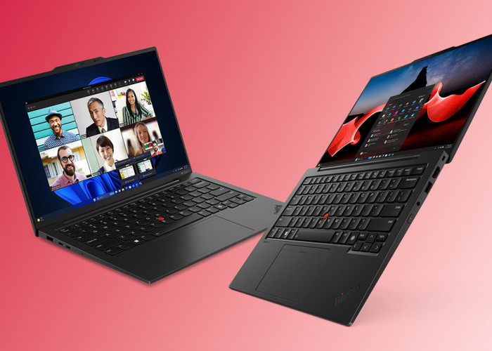 ThinkPad X1 Carbon Gen 12 adalah laptop terbaik dari Lenovo yang memiliki casing ramping berukuran 14 inci