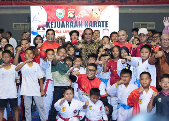 Buka Kejuaraan Karate Piala Kapolda, Wagub Sumsel Dorong Lahirnya Atlet Berprestasi