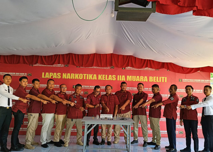 Lapas Narkotika Kelas IIA Muara Beliti Gelar Razia Kamar Hunian untuk Tingkatkan Keamanan