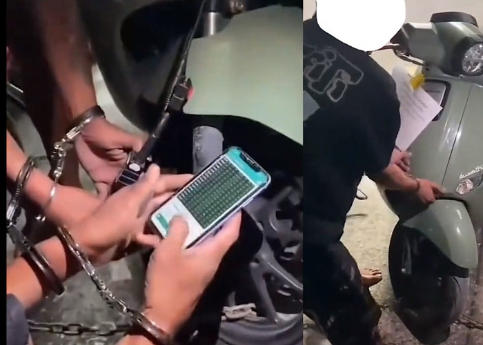 Pelaku Curanmor Naik Level, Honda Giorno Dibobol Pakai Smartphone & Aplikasi Khusus