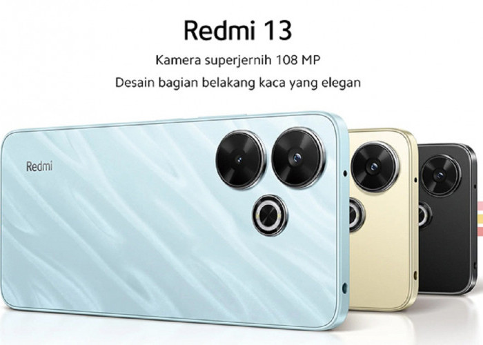 Smartphone Xiaomi Redmi 13-Ocean Blue, Tampil Lebih Fresh dengan RAM 8/256GB