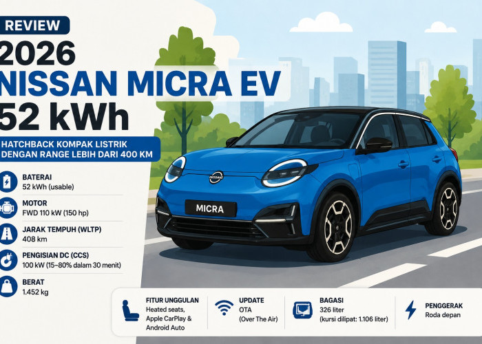 Review Nissan Micra EV 52 kWh:Mobil Listrik Mungil Ini Ternyata Lincah dan Nyaman, Cek Kelebihan Kekurangannya