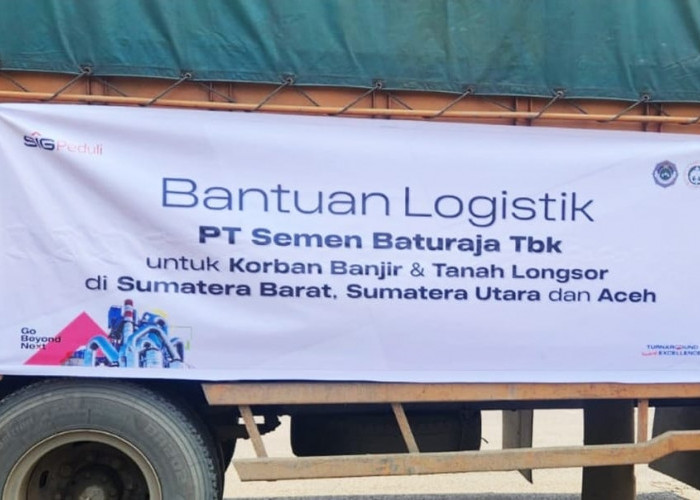 Peduli Bencana, Semen Baturaja Salurkan Bantuan Rp99,6 Juta untuk Korban Banjir dan Longsor Sumatera dan Aceh