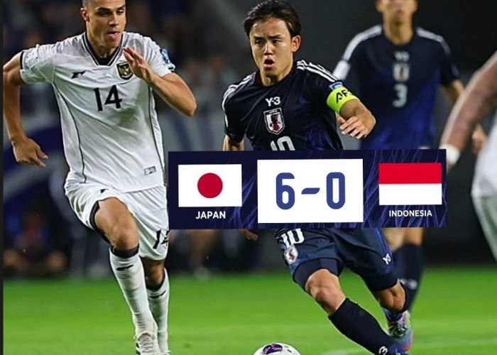 Mimpi Buruk Timnas Indonesia, Dibantai Jepang 6 - 0 Tanpa Balas di Osaka 