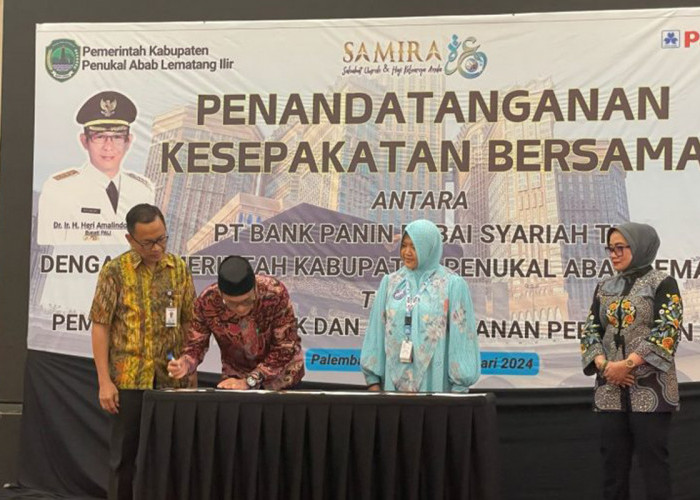 Pemda PALI Teken MoU Dengan Bank Panin Dubai Syariah, Mudahkan Ibadah Ke Tanah Suci