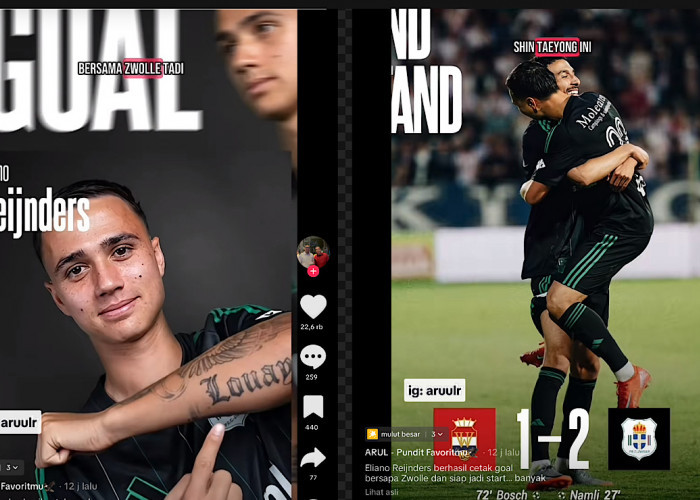 Eliano Reijnders Cetak Gol Cantik Bersama PEC Zwolle, Jadi Solusi Patrick Kluivert Gantikan Marselino Ferdinan