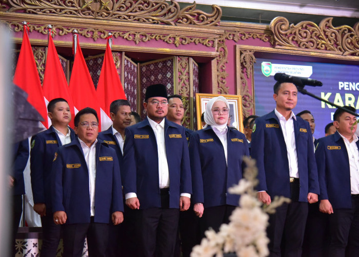 Wawako Palembang Prima Salam Turut Dikukuhkan Menjadi Pengurus Karang Taruna Sumsel 2025-2030