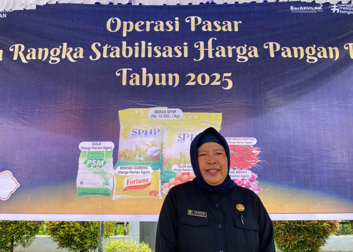 Dinas Perdagangan Provinsi Sumsel Gelar Operasi Pasar