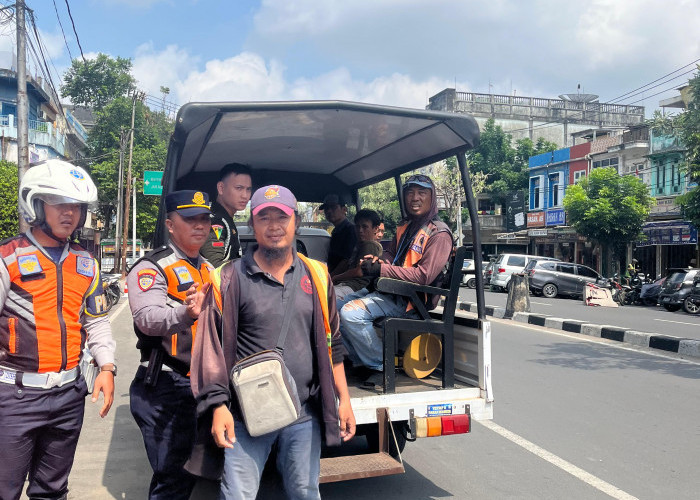 Dishub Palembang Tertibkan Jukir Liar di 2 Titik Lokasi, Ada yang Sudah 4 Kali Diamankan Kembali Jaga Lapak 