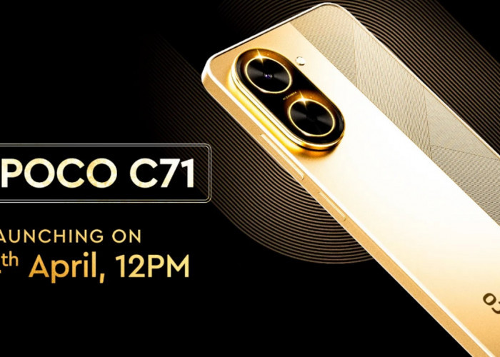 POCO C71 Tawarkan Layar Besar, Chipset Tangguh dan Kamera Resolusi Tinggi, Harga Cuma 1 Jutaan