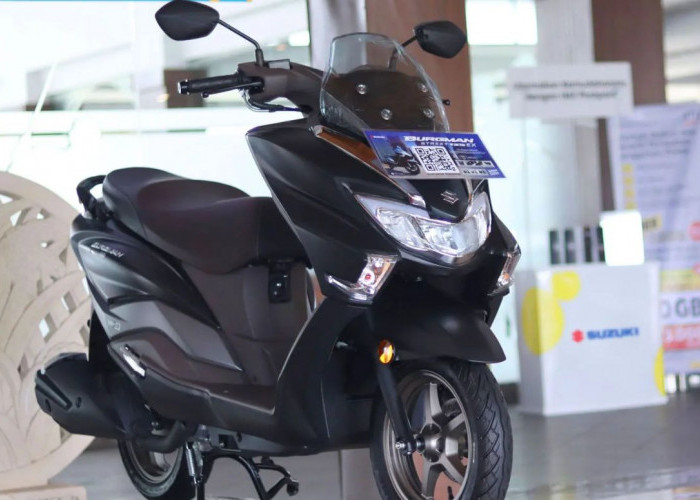 Burgman 125 ADX: Skutik Futuristik dengan Desain Premium dan Dimensi Elegan