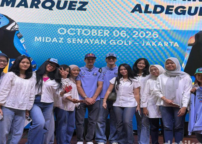 Meet and Greet MotoGP Mandalika, Marc Marquez-Fermin Aldeguer Jumpa Fans di Jakarta