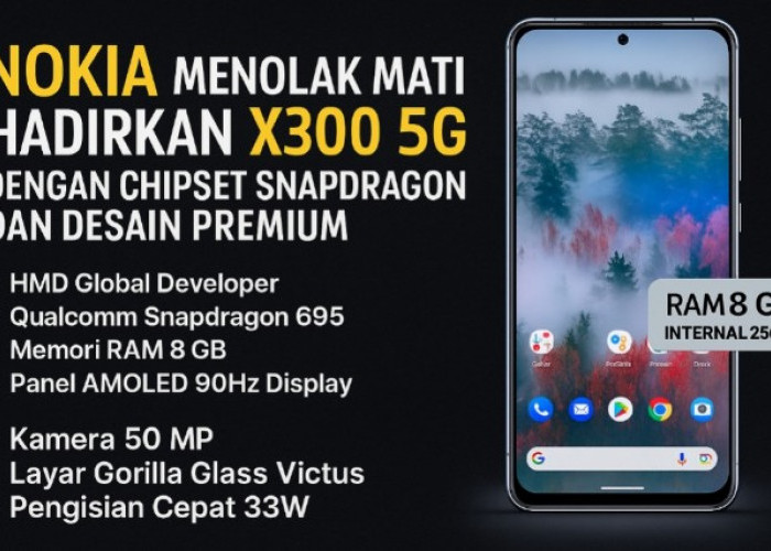 Nokia Bangkit Lagi, Hadirkan Seri X30 5G Andalkan Chipset Snapdragon Lebih Bertenaga