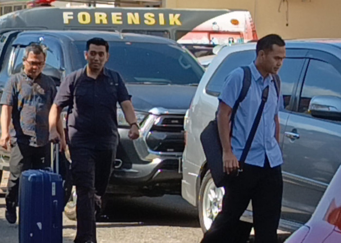 Numpang di Gedung Polres, Penyidik KPK Panggil dan Periksa Pejabat Eselon Pemkab Muba, Ada Mantan Kadis PUPR 