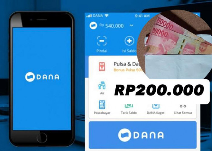 Cuma Klik Link, Saldo DANA Gratis Cair Hingga Rp200 Ribu Sekarang, Cek E-Wallet Sekarang!