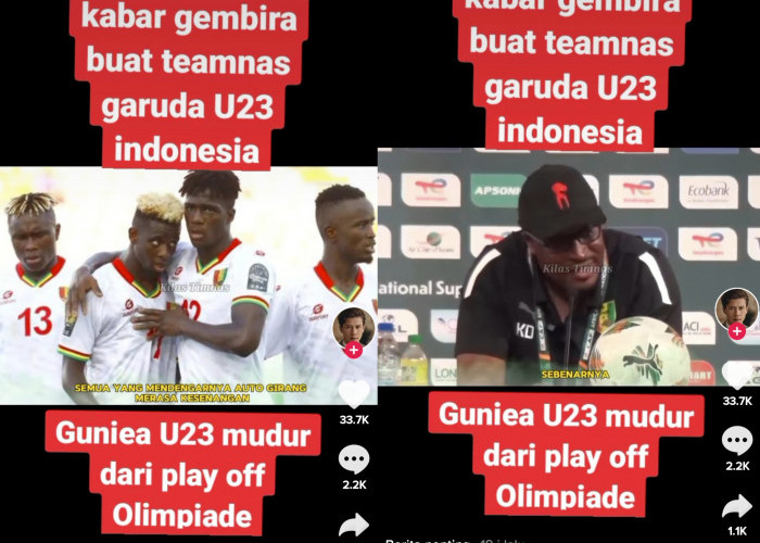 Heboh Rumor Timnas Guinea U-23 Mundur Dari Babak Playoff, Warganet: Alhamdulillah!