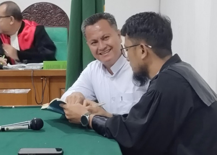 Sumringah Divonis 5 Tahun Penjara, Saharudin Kades Lubuk Mas Terbukti Korupsi Dana Desa Rp1 Miliar Lebih