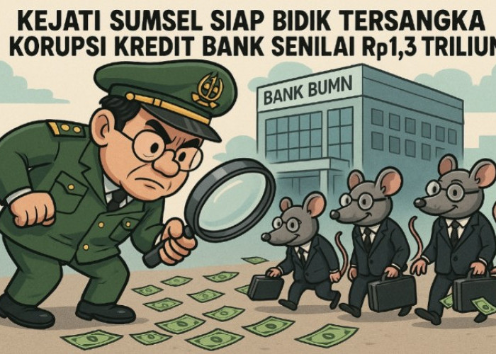 Skandal Korupsi Pemberian Fasilitas Kredit Rp1,3 Triliun Naik Penyidikan, Kejati Sumsel Siap Bidik Tersangka?