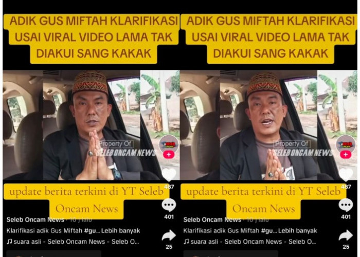 Tak Diakui Sang Kakak, Ta'im Adik Kandung Gus Miftah Klarifikasi Video: Kakak Saya Tulang Punggung Keluarga