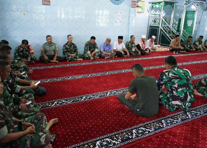 Kodim 0402/OKI Gelar Doa Bersama Peringati HUT TNI Ke-79