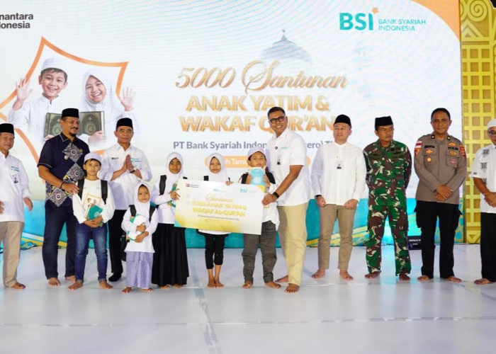 BSI Berbagi: 5.000 Anak Yatim Terima Santunan Serentak di Seluruh Indonesia