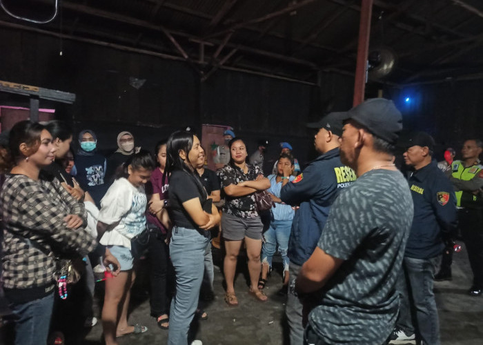 Belasan Wanita dan Pria Terjaring Razia Hiburan Malam, Enam Butir Ineks Turut Diamankan Petugas di 2 Lokasi 