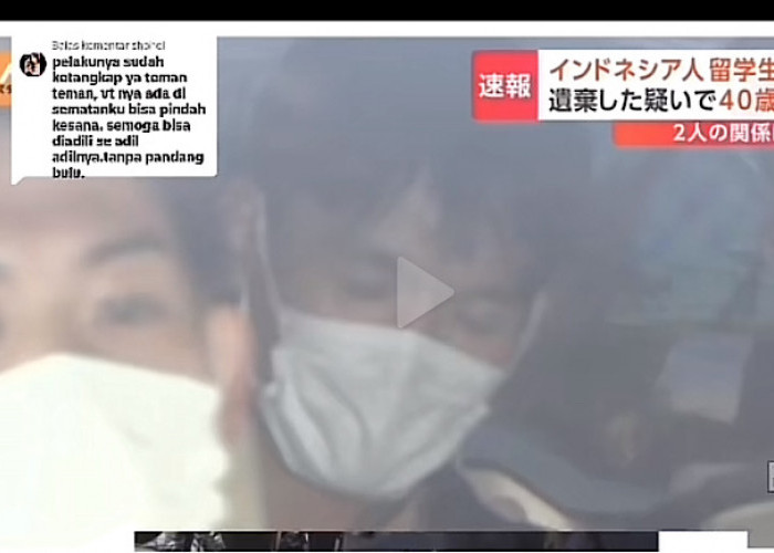 Pria Jepang Terduga Pembunuh Pelajar Joshi Putri Cahyani Ditangkap, Seorang Pengangguran Mantan Pasien RS Jiwa