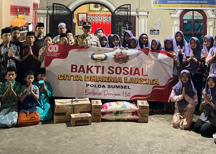 Anjangsana dan Baksos Siswa Setukpa Lemdiklat Polri Angkatan 54 Gelombang Dua ke Panti Asuhan