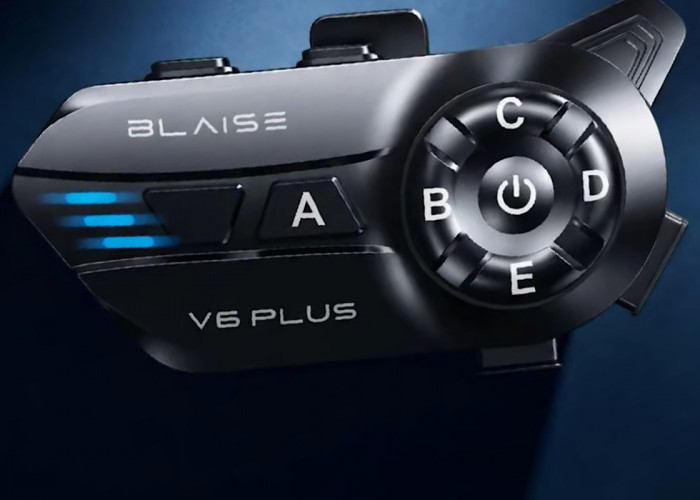 Intercom Blaise V6 Bisa Music Sharing ke 6 Rider Sekaligus di Harga Ratusan Ribu Saja