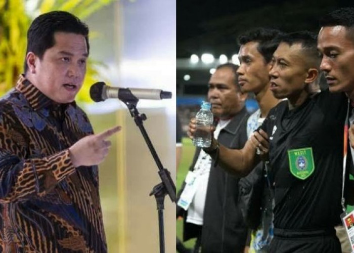 Pasca Kontroversi Wasit Asal Sumsel di PON XXI Aceh-Sumut 2024, PSSI Siapkan Sanksi, Erick Thohir: Memalukan!