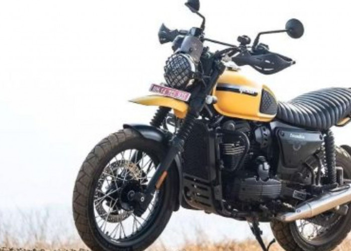 Motor Gede Entry Level: Yezdi Scrambler 350 Hadir dengan Fitur Modern