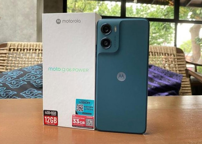 Motorola G06 Power Rekomendasi Ponsel Gaming Murah dengan Kapasitas Baterai Raksasa 7000 mAh 