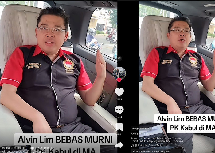 Dapat Remisi Natal Pengacara Alvin Lim Bebas Murni, 2 Kali Seminggu Cuci Darah Tapi Tuhan Masih Kasih Hidup   